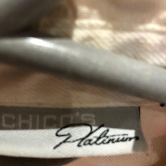 Pale Pink Chico’s Jean Jacket - Picture 6 of 7